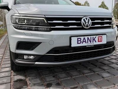Gebraucht VW Tiguan Allspace Highline 150 PS (110 kW) 2017 White silver metallic SUV