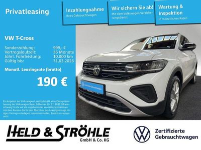 Gebraucht VW T-Cross Goal 116 PS (85 kW) 2025 Weiß SUV