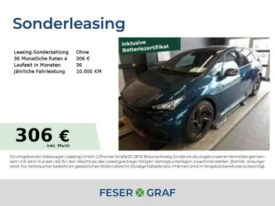 Gebraucht Cupra Born 150 kW (204 PS) 2022 Aurora blue Kleinwagen