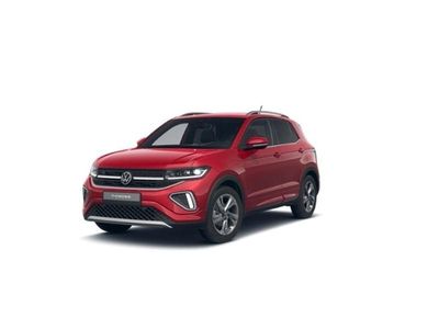 Brugt VW T-Cross R-line 116 HK (85 kW) 2024 Rød SUV