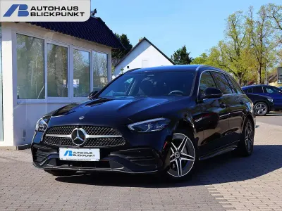 Gebraucht Mercedes C300e AMG 313 PS (230 kW) 2022 Obsidianschwarz Kombi