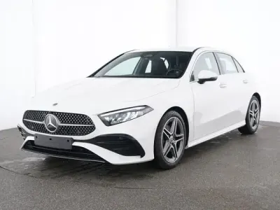 Brugt Mercedes A180 AMG line Plus 136 HK (100 kW) 2025 Hvid Sedan