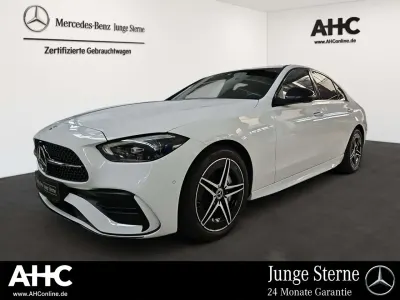 Gebraucht Mercedes C180 AMG 170 PS (125 kW) 2025 Unilack polarweiß Limousine