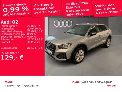 Gebraucht Audi Q2 Advanced Plus 116 PS (85 kW) 2025 Florettsilber metallic SUV