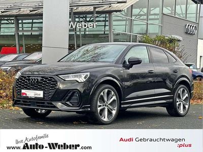Schwarz Gebraucht 2024 Audi Q3 Sportback S-Line SUV | 48.480 € (Teuer)