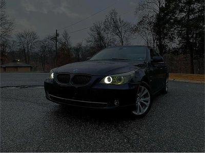 Usata BMW 520 170 CV (125 kW) 2008 Nero Berlina