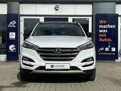 Gebraucht Hyundai Tucson Passion Plus 177 PS (130 kW) 2018 Weiß SUV