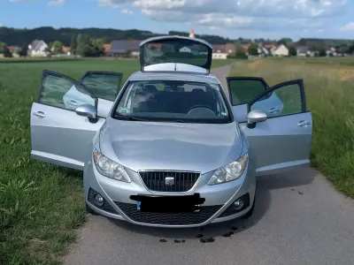 Gebraucht Seat Ibiza Copa 86 PS (63 kW) 2011 Grau Kleinwagen