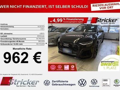 Gebraucht Audi RS Q8 Sport 600 PS (441 kW) 2022 Mythosschwarz metallic (metallic) SUV