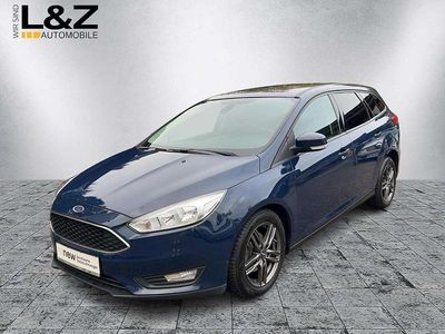 Gebraucht Ford Focus Trend 101 PS (74 kW) 2017 Blau Kombi