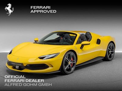 Neu Ferrari 296 829 PS (609 kW) 2025 Giallo modena Cabrio