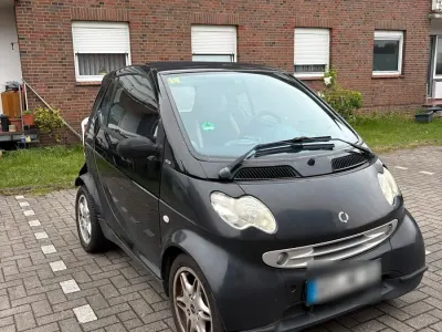 Usata Smart ForTwo Cabrio 41 CV (30 kW) 2001 Nero Cabrio