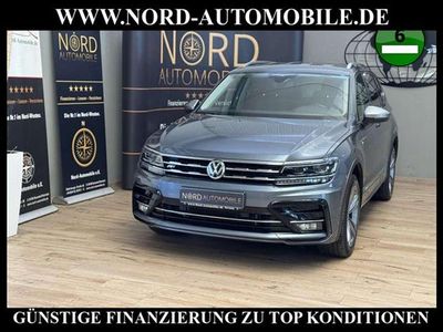 Gebraucht VW Tiguan Allspace R-line 200 PS (147 kW) 2021 Grau SUV