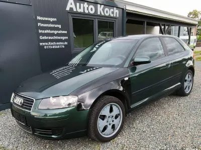 Gebraucht Audi A3 Attraction 102 PS (75 kW) 2005 Schilfgrün metallic Kleinwagen