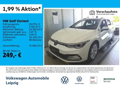 Gebraucht VW Golf VIII Style 190 PS (139 kW) 2024 Weiß Kombi
