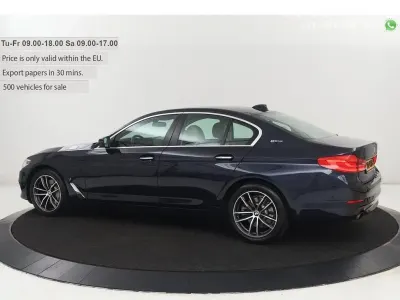 Begagnad BMW 530e Executive 252 HK (185 kW) 2017 Blå Sedan