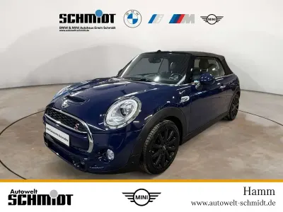 Occasion Mini Cooper S Cabriolet Sport 192 PK (141 kW) 2017 Blauw Cabriolet