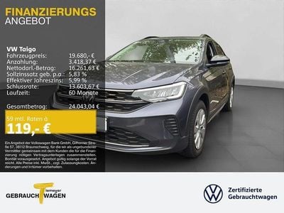Usata VW Taigo Goal 116 CV (85 kW) 2025 Grigio SUV