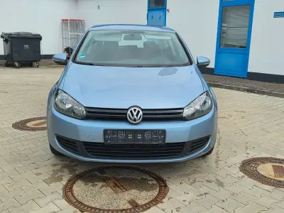 Gebraucht VW Golf VI Trendline 80 PS (58 kW) 2009 Blau Kleinwagen
