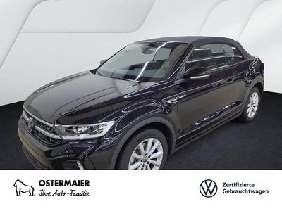 Gebraucht VW T-Roc Cabriolet Style 150 PS (110 kW) 2025 Deep black perleffekt Cabrio