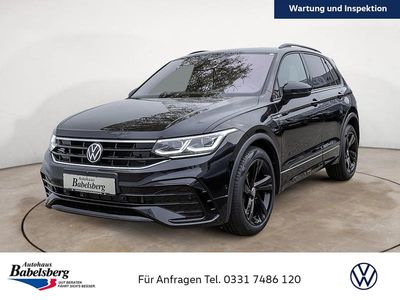 Gebraucht VW Tiguan R-line 150 PS (110 kW) 2024 Schwarz SUV