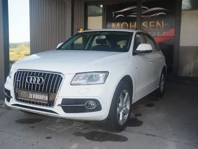 Second-hand Audi Q5 S-Line 190 CP (139 kW) 2016 Alb SUV