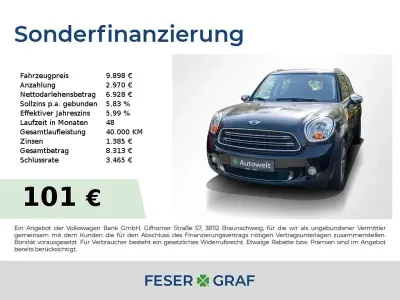 Gebraucht Mini One Countryman 98 PS (72 kW) 2016 Schwarz SUV