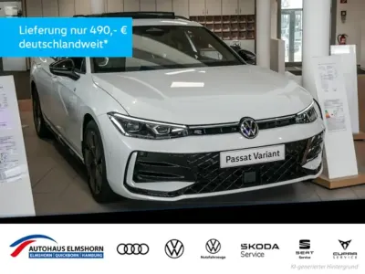 Gebraucht VW Passat R-line 150 PS (110 kW) 2024 Oryxweiß perlmutteffekt Kombi
