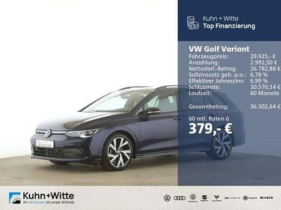 Gebraucht VW Golf VIII R-line 131 PS (96 kW) 2024 Blau Kombi