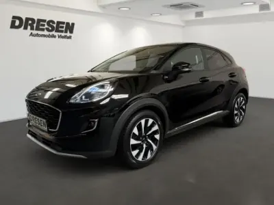 Gebraucht Ford Puma Titanium 125 PS (91 kW) 2022 Obsidianschwarz metallic (metallic) SUV
