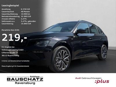 Gebraucht Skoda Kamiq Tour 150 PS (110 kW) 2025 Schwarz SUV