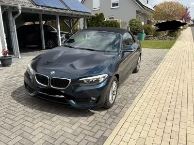 Gebraucht BMW 218 136 PS (100 kW) 2017 Blau Cabrio