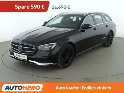 Gebraucht Mercedes E220 Avantgarde 220 PS (161 kW) 2023 Obsidianschwarz Kombi
