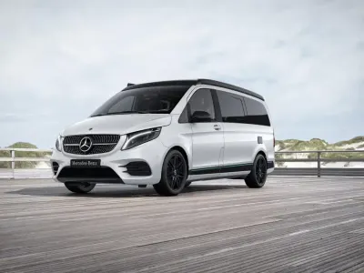 Gebraucht Mercedes V300 Marco Polo 237 PS (174 kW) 2021 Bergkristallweiß metallic Van / Kleinbus