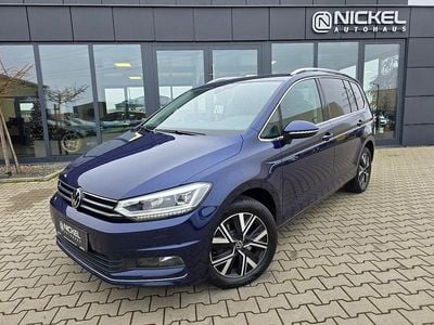 Blau Gebraucht 2021 VW Touran Highline Van / Kleinbus | 24.499 € (Fairer Preis)