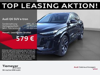 Schwarz Gebraucht 2025 Audi Q6 e-tron S-Line SUV | 65.260 € (Guter Preis)