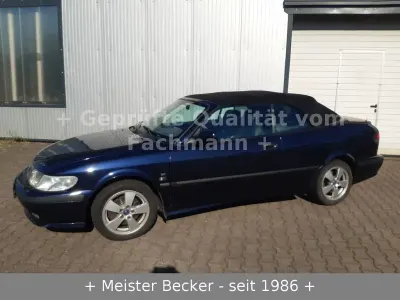 Gebraucht Saab 9-3 Cabriolet 150 PS (110 kW) 2002 Blau Cabrio