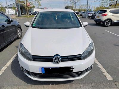 Usata VW Golf VI 80 CV (58 kW) 2009 Bianco Utilitaria