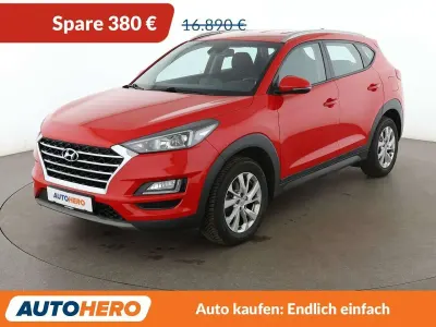 Gebraucht Hyundai Tucson Trend 177 PS (130 kW) 2019 Rot SUV