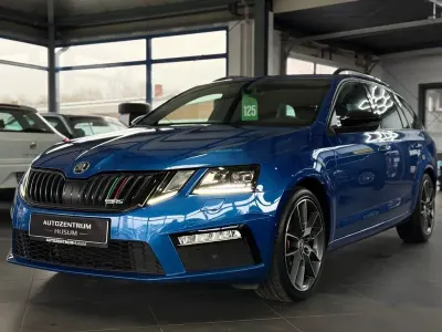 Gebraucht Skoda Octavia vRS 184 PS (135 kW) 2018 Blau Limousine