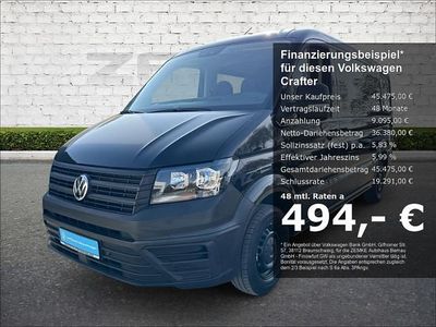 Second-hand VW Crafter S 140 CP (102 kW) 2024 Negru Van