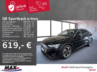 gebraucht Audi Q8 Sportback e-tron 55 QUAT ADVANCED MATRIX+PANO