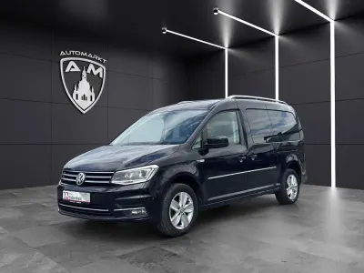 Gebraucht VW Caddy Maxi Highline 150 PS (110 kW) 2017 Schwarz Van / Kleinbus