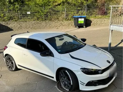 Gebraucht VW Scirocco 200 PS (147 kW) 2008 Weiß Coupé