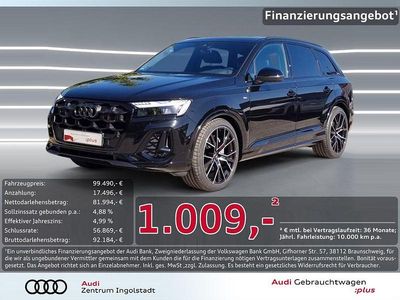 Schwarz metallic Gebraucht 2025 Audi Q7 S-Line SUV | 99.490 €