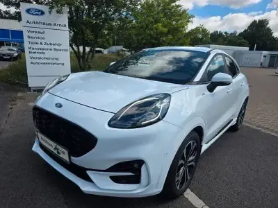 Gebraucht Ford Puma ST-Line 125 PS (91 kW) 2022 Weiß SUV