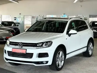 Gebraucht VW Touareg R-line 245 PS (180 kW) 2013 Weiß SUV