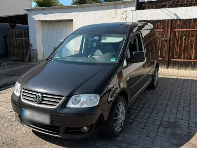 Gebraucht VW Caddy 101 PS (74 kW) 2006 Schwarz Van / Kleinbus