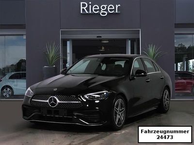Gebraucht Mercedes C200 AMG 204 PS (150 kW) 2024 Metalliclack obsidianschwarz (metallic) Limousine