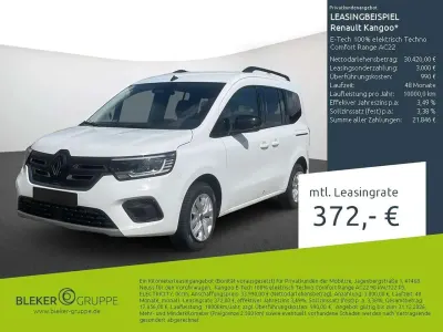 Ny Renault Kangoo Komfort 89 kW (122 HK) 2025 Hvid MPV